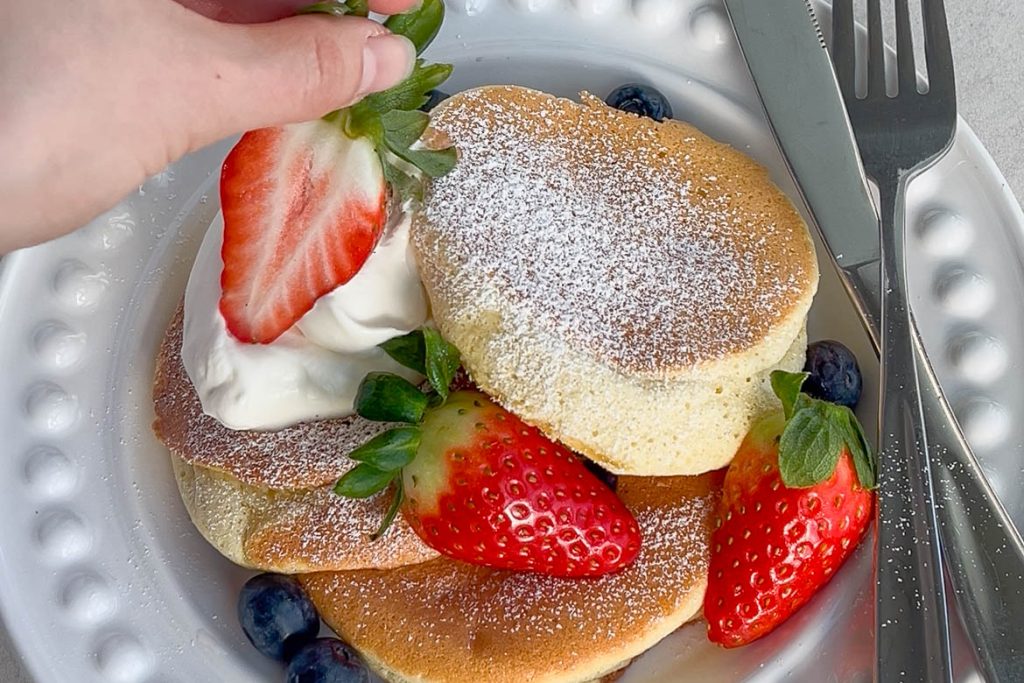 Image showcasing Japanese Style Pancake Recipe - Instagram